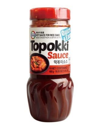 Toppokki Sauce Wang For Rice Cakes 480 g.