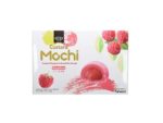Q Custard Mochi Raspberry (Hindbær) box 168 g.