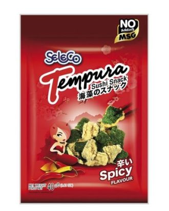 Seleco Seaweed Snack Spicy (Battered) 40 g.