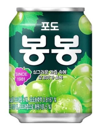 Haitai Grape Juice (Bongbong) 238 ml.
