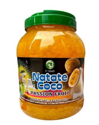 Possmei Passionfruit Nata de Coco Jelly Topping 4 kg.