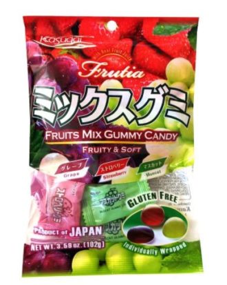 Kasugai Fruit Mix Gummy Candy 102 g.