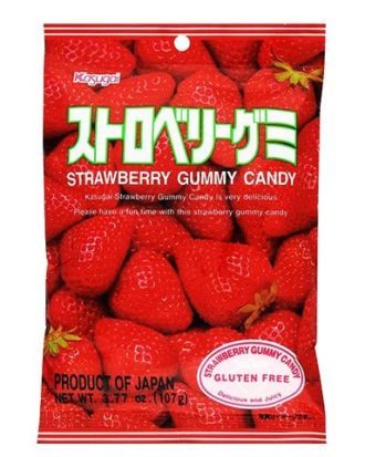 Kasugai Strawberry Gummies 107 g.