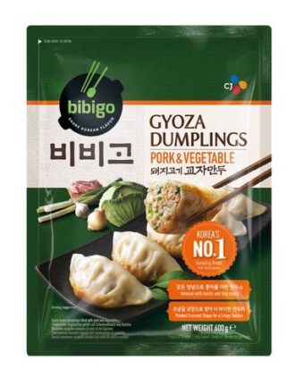 Gyoza Pork & Vegetables Bibigo (frostvare) 600 g.