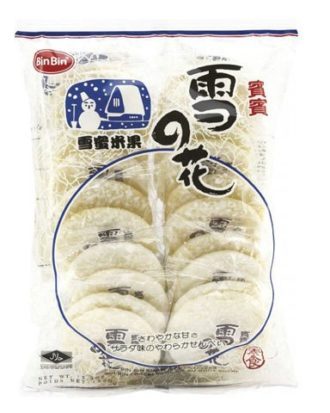 Bin Bin Rice Crackers med sukker 150 g.