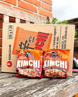 Nongshim Instant Kimchi Ramen Noodles 1 kasse (20 stk.)