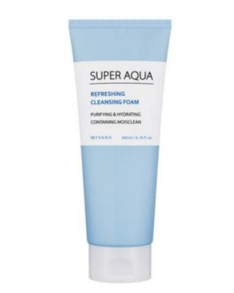 Missha Super Aqua Refreshing Cleansing Foam 200 ml.