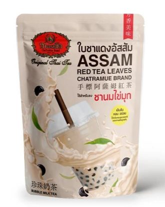 Assam Red Tea Leaves For Bubble Milk Tea Cha Tra Mue 250 g.