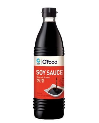 Natural Brewed Thin Soy Sauce Chung Jung One 840 ml.