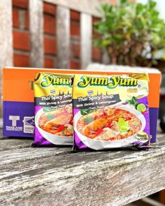 Yum Yum Thai Spicy Soup Tom Yum 100 g. 1 kasse (10 stk.) Rejer