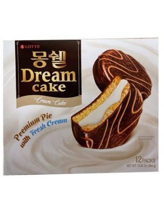 Lotte Moncher Cream Cake 12-pack 384 g.