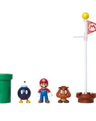 Super Mario - Acorn Plains Diorama Set
