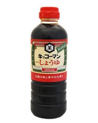 Kikkoman Shoyu Mørk Soja (Japan) 500 ml.