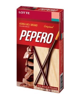 Pepero - Chocolate & Biscuit Sticks 47 g.