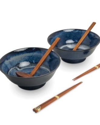 Edo Japan Ramen bowl Set Izayoi 6 dele Ø22 cm.