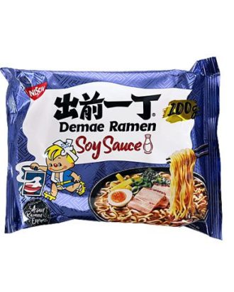 Nissin Demae Ramen Instant Noodles Soy 100 g.