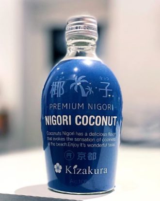 Kizakura Nigori Coconut Sake 10% 300 ml.