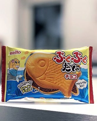 Meito Puku Puku Tai Air-In Chocolate 16,5 g.