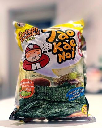 Tao Kae Noi Seaweed Tang Snack Wasabi Flavour 59 g.