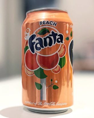 Fanta Peach 355 ml.