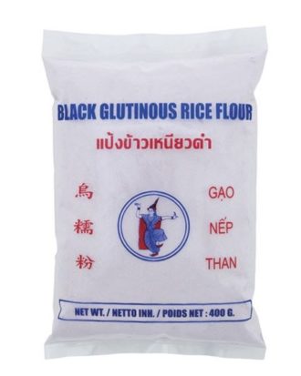 Sort klisterrismel (Black Glutinous Rice Flour) 400 g.