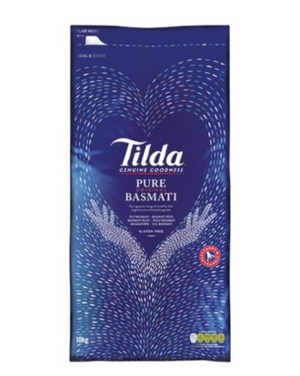 Tilda Pure Basmati ris 10 kg.