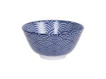 Risskål Nippon Blue Bowl Waves Tokyo Design Studio Ø12 cm.