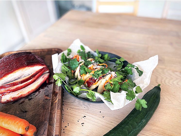 Bao Buns med char siu BBQ-sauce Opskrift