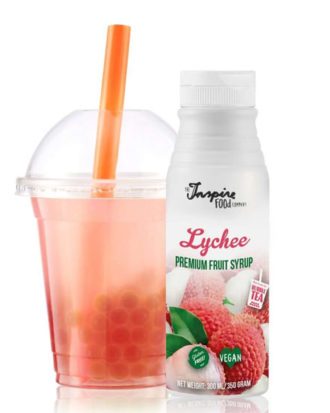 Sirup til Bubble Tea med Lychee 300 ml.