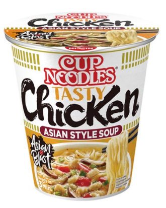 Nissin Instant Noodles Tasty Chicken Asian Style 63 g.