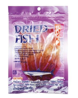 Tørrede Saltede Ansjoser (Dried Anchovy) KP 100 g.