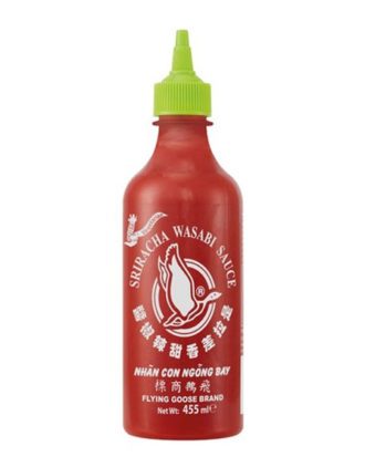 Sriracha Chili Sauce Med Wasabi 455 ml.