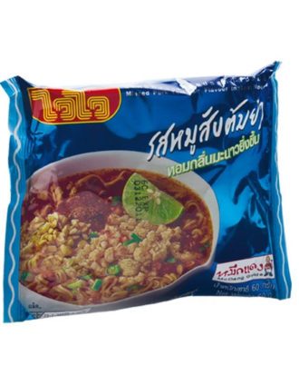 Wai Wai Instant Noodles Tom Yum Minced Pork 60 g.