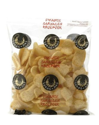 Rejechips Hot Prawn Crackers Udang Mas 80 g.