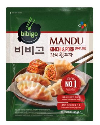 Mandu Kimchi & Pork Dumplings 525 g. (Frostvare)