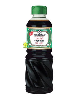Kikkoman Sojasauce saltreduceret 480 ml.