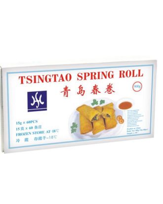 Tsingtao forårsruller med grøntsagsfyld 60x15g, 900 g.
