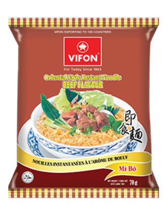 VIFON Oriental Instant Noodle Beef Flavour 70 g.