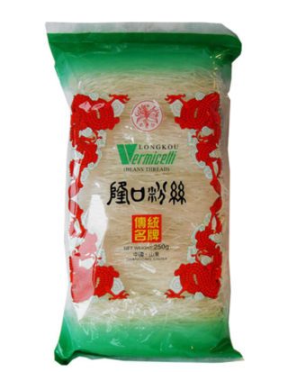 Glasnudler Golden Lily Premium Lungkou Vermicelli 250 g.