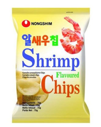 Nongshim Shrimp Meat Flavored Chips 75 g.