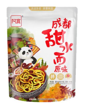 Baijia Sweet Instant Noodle Tian Shui Mian 270 g.