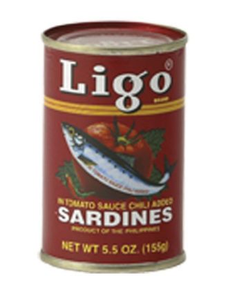 Sardines (Sardiner i tomatsauce) Ligo 155 g.