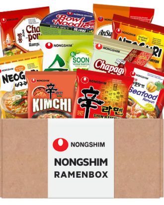 Nongshim Ramen Box - Op til 10 Nongshim Nudler