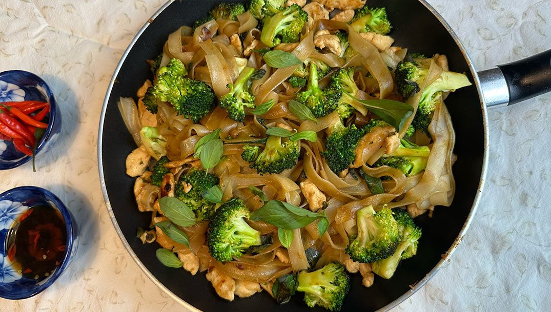 Pad Kee Mao Drunken Noodles Opskrift