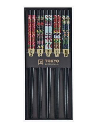 Spisepinde Black Flower Tokyo Design Studio 5 par