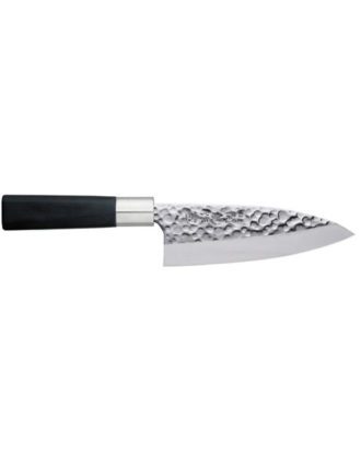 Knife Stainless Steel Deba 15cm 3mm Thick Hammered Style SRHP300