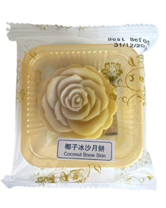Månekage (Mooncake Snow Skin Coconut) 45 g.