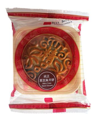 Månekage (Mooncake Black Sesame) 100 g.