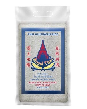 Sticky rice (klisterris) Royal Thai Rice 4,5 kg.