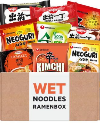 Wet Noodles Ramen Box - Op til 10 mest populære